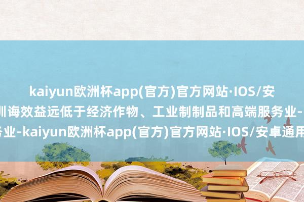 kaiyun欧洲杯app(官方)官方网站·IOS/安卓通用版/手机APP下载训诲效益远低于经济作物、工业制制品和高端服务业-kaiyun欧洲杯app(官方)官方网站·IOS/安卓通用版/手机APP下载
