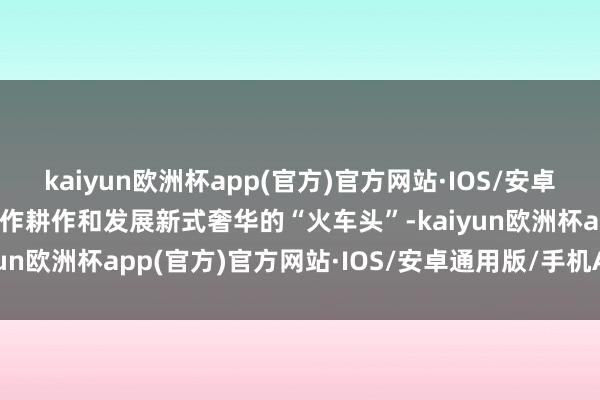 kaiyun欧洲杯app(官方)官方网站·IOS/安卓通用版/手机APP下载动作耕作和发展新式奢华的“火车头”-kaiyun欧洲杯app(官方)官方网站·IOS/安卓通用版/手机APP下载