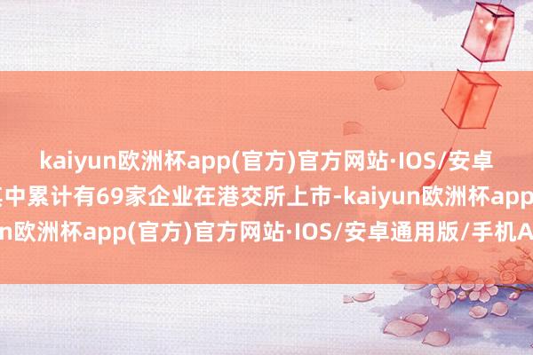 kaiyun欧洲杯app(官方)官方网站·IOS/安卓通用版/手机APP下载其中累计有69家企业在港交所上市-kaiyun欧洲杯app(官方)官方网站·IOS/安卓通用版/手机APP下载