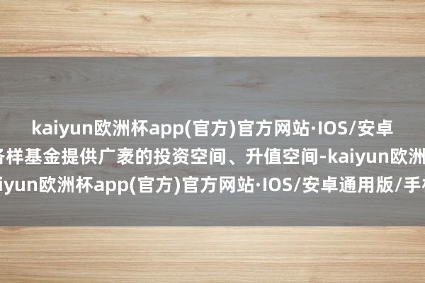 kaiyun欧洲杯app(官方)官方网站·IOS/安卓通用版/手机APP下载为各样基金提供广袤的投资空间、升值空间-kaiyun欧洲杯app(官方)官方网站·IOS/安卓通用版/手机APP下载