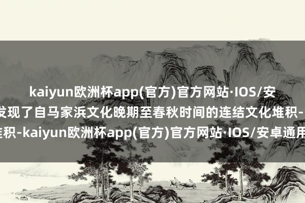 kaiyun欧洲杯app(官方)官方网站·IOS/安卓通用版/手机APP下载发现了自马家浜文化晚期至春秋时间的连结文化堆积-kaiyun欧洲杯app(官方)官方网站·IOS/安卓通用版/手机APP下载