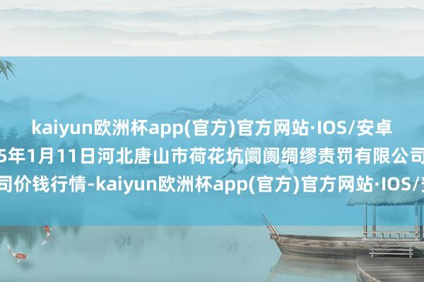 kaiyun欧洲杯app(官方)官方网站·IOS/安卓通用版/手机APP下载2025年1月11日河北唐山市荷花坑阛阓绸缪责罚有限公司价钱行情-kaiyun欧洲杯app(官方)官方网站·IOS/安卓通用版/手机APP下载